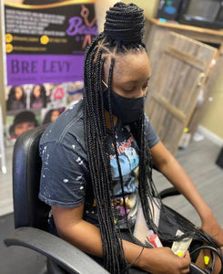 Medium Knotless Braids