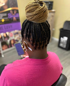 Medium Knotless Braids